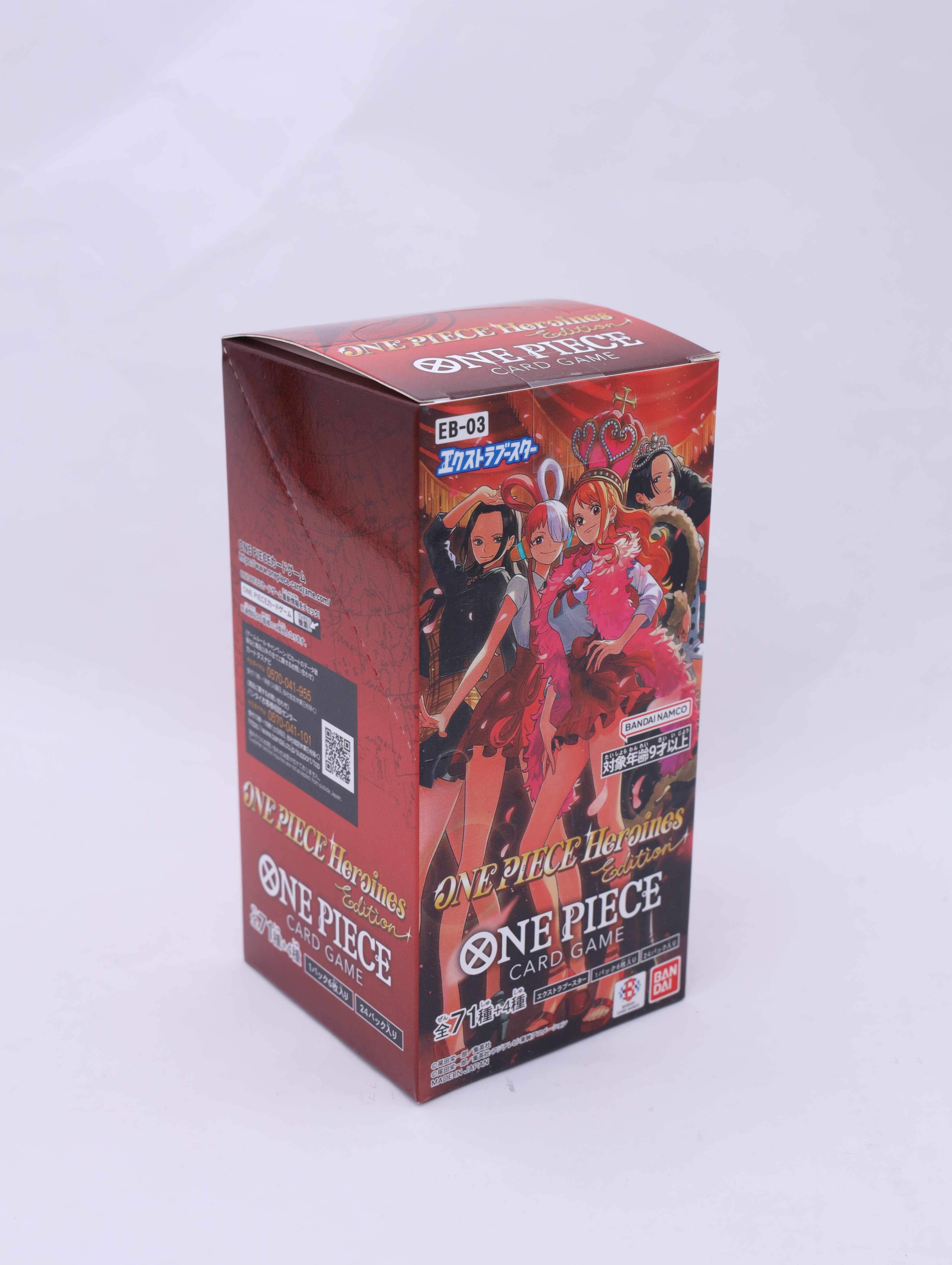 2025 ONE PIECE Card Game Booster Box EB-03 Heroines Edition