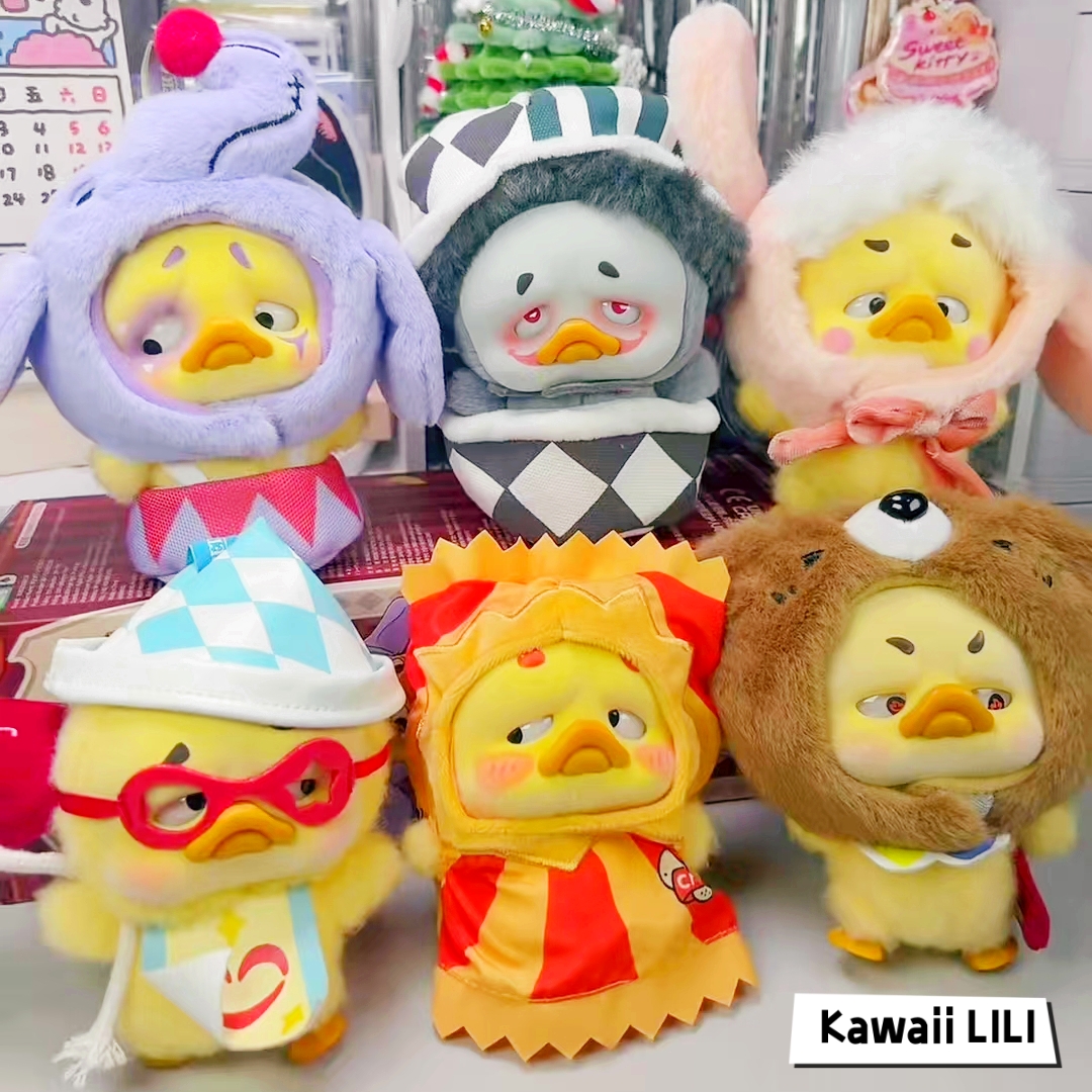 UPSETDUCK クレイジーサーカスダックボックス Pocket Upsetduck Crazy Circus Duck Series Blind Box Toy Cute