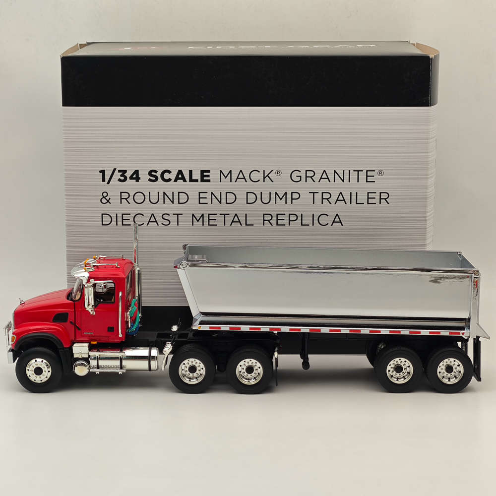 レア 1/64 Mack GRANITE DayCab Pup Trailer FIRST GEAR 69-0187