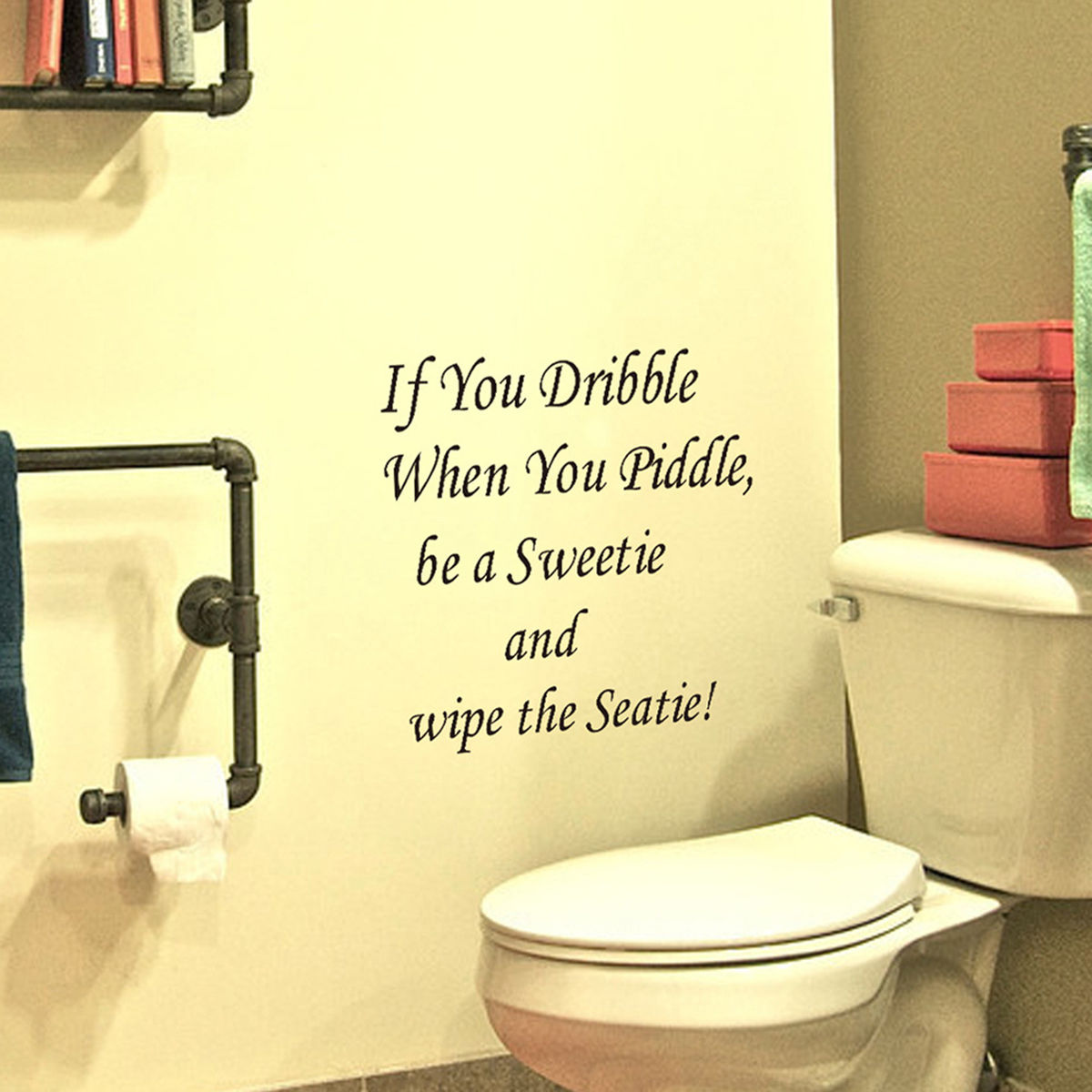 Gl Diy Quote Bathroom Decor Art Wall Stickers Toilet Seat Removable Gl Diy Quote Bathroom Decor Art Wall Stickers Toilet Seat Removable Decal Mural