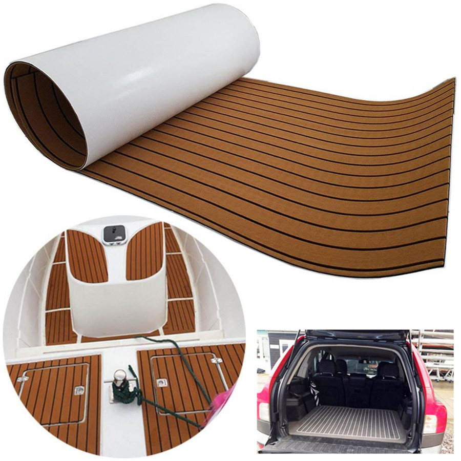 Car Marine Flooring EVA Foam Yacht Teak Decking Antislip Carpet Mat 94.