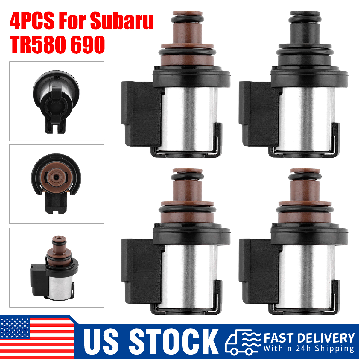 Trans Solenoid Kit For Subaru Forester Outback CVT TR580 TR690