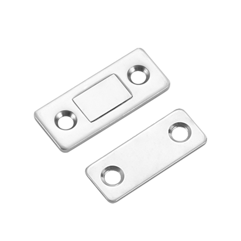 thumbnail image 2 of 10 Sets Ultra-Thin Invisible Magnetic Cabinet Door Closers – Punch-Free, Self-Closing, Silver (42x12mm) 2 of 3