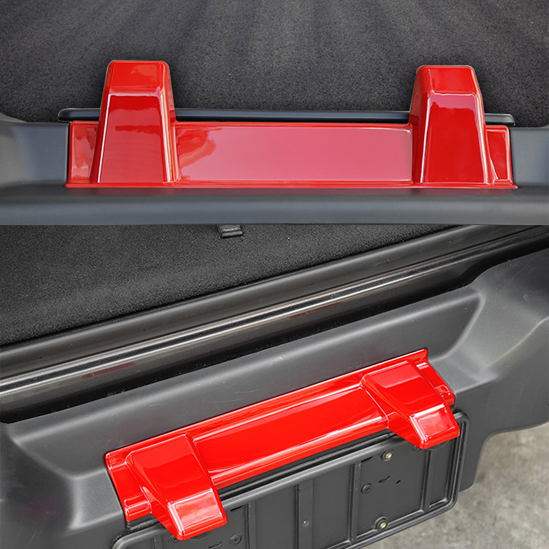 Rear Licence Plate Light Cover Trim For Jeep Wrangler JL 20182020 ABS