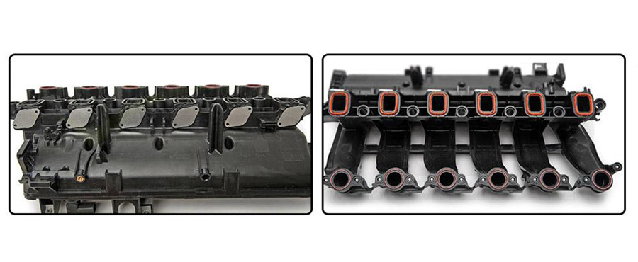 For BMW E60//E61 520d 525d 530d 535d 33mm Swirl Flap Bung/&Intake Manifold Gaskets