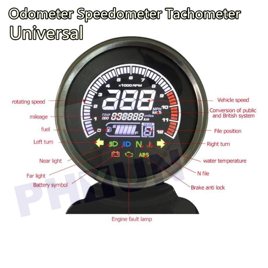 digital mileage meter