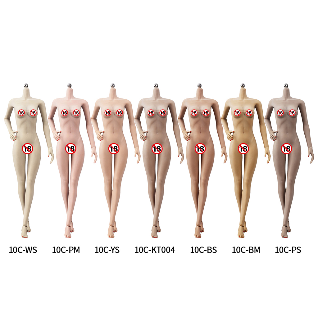 1//6 Women Figure Head Sculpt /&Female Body for 12/" Hot Toys//Phicen