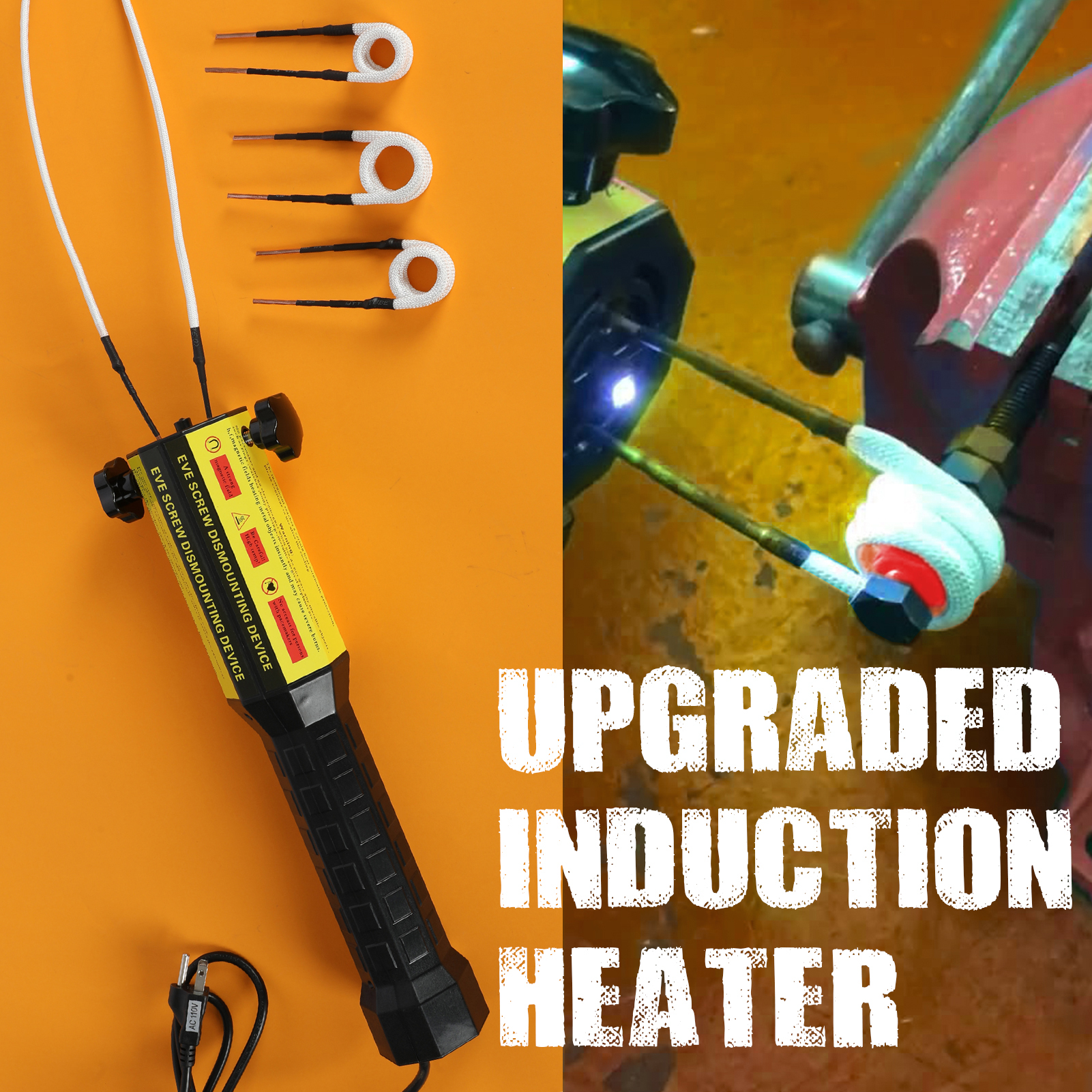 Portable Mini Ductor Induction Heater Kit for Automotive