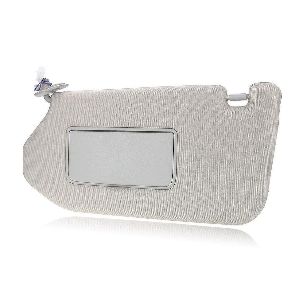 Gray Car Left Driver Side Sun Visor Sunshade Sunvisor For