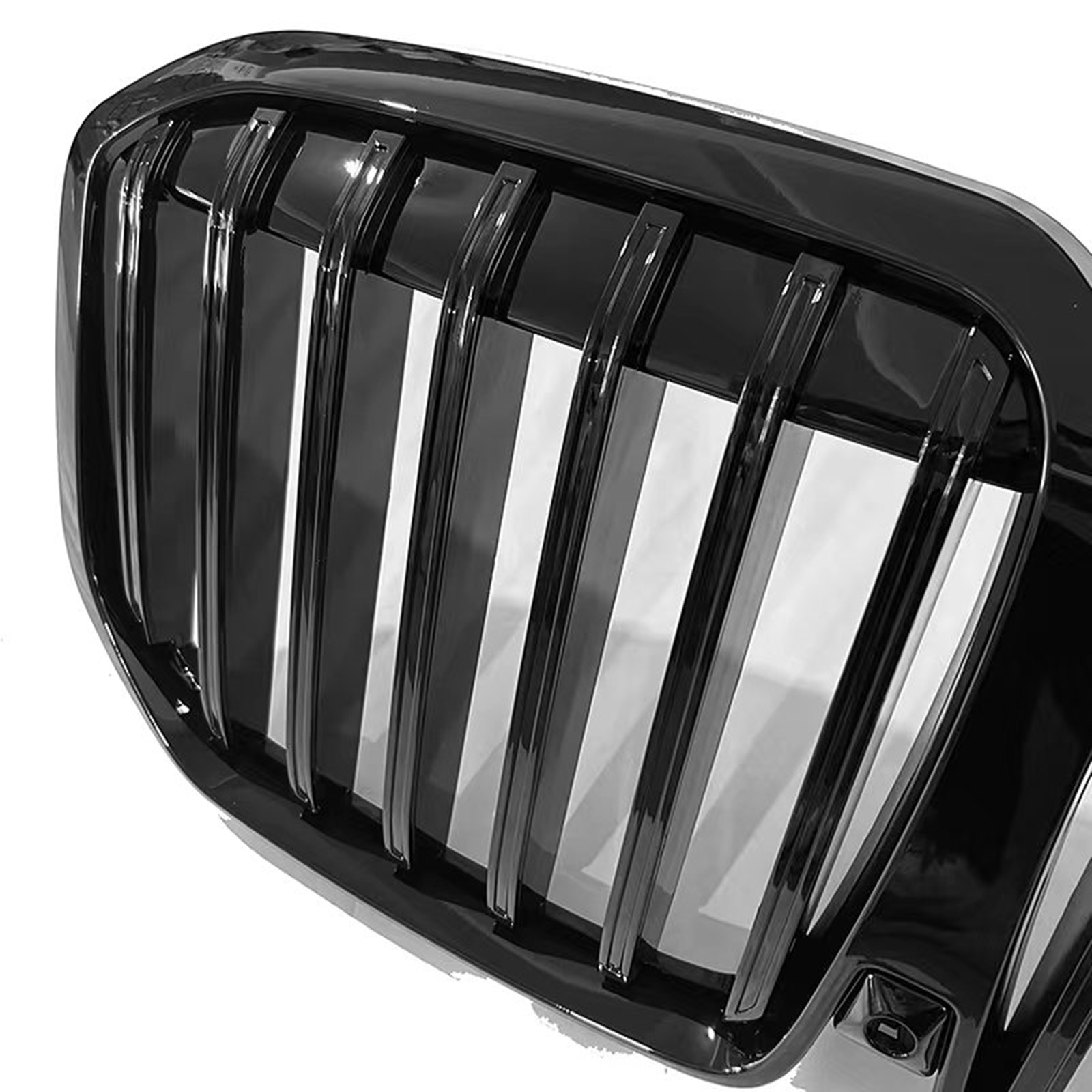 MotorFansClub Kidney Grille Fit for BMW X7 G07 2019 2020 2021 2022 Grill  Front Hood Insert Replacement Glossy Black