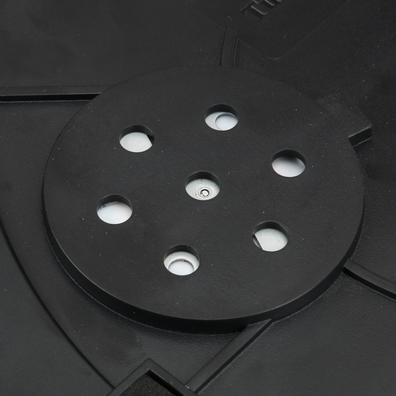 110V LED Motorized Rotating Turntable Display Stand,Black Rotating