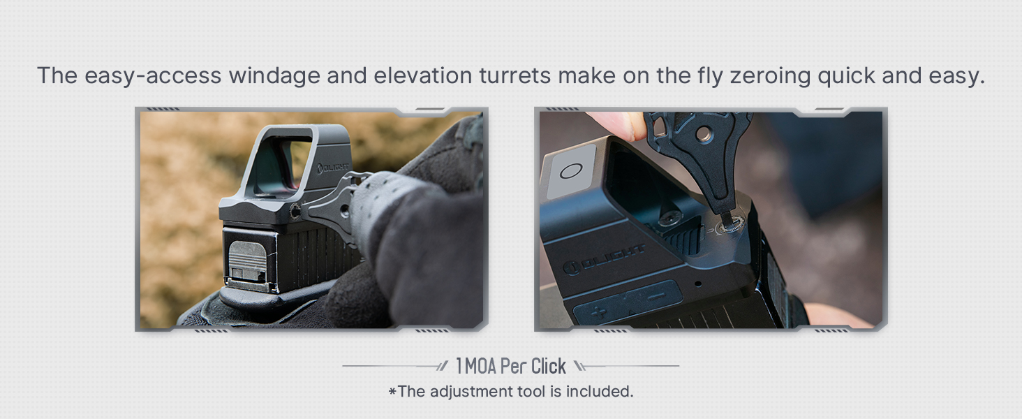 Olight OSIGHT グリーンドット Olight Osight 3 MOA with Charging Cover Rechargeable Open