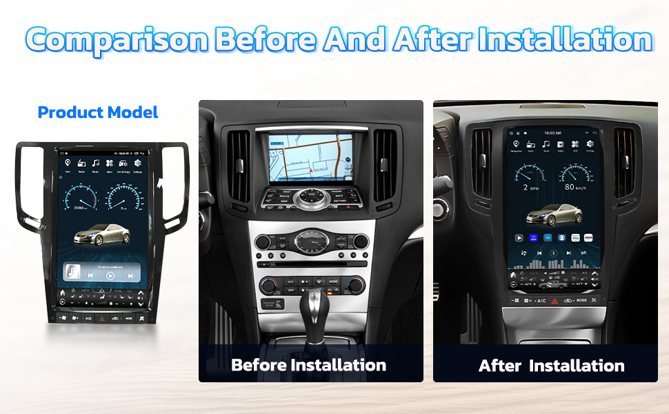 Infiniti G25 G37 G35 Q40 Q60 2007 2008 2009 2010 2011 2012 2013 2014 2015 installation guide