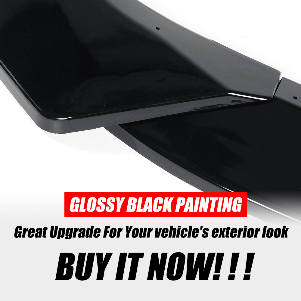 Toyota Camry Front Lip 2021-2023 Toyota Camry Sport - PP Material, 3-Piece Design For SE/XSE/TRD Models Front Bumper Lip Toyota Camry Front Lip 2021-2023 Toyota Camry Sport - PP Material, 3-Piece Design For SE/XSE/TRD Models Front Bumper Lip