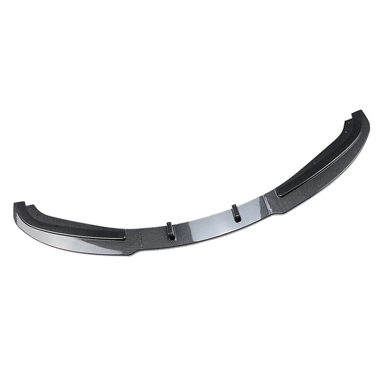 Glossy Black Front Bumper Lip Splitter Kit For 2009-2011 BMW 320i/330i E90 Sedan (Non-M Sport)