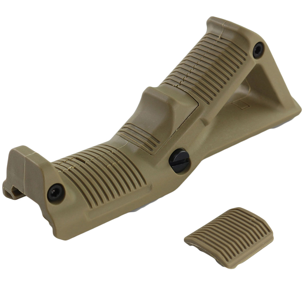 Angled Foregrip Tactical Ergonomic Grip Picatinny Forward Point Thumb ...