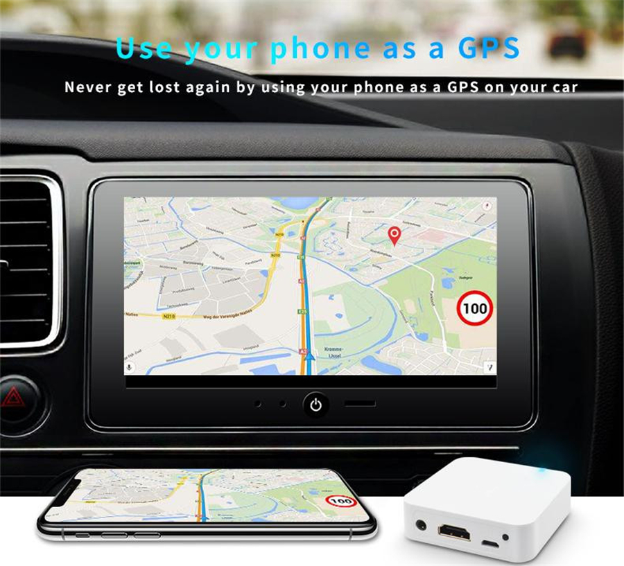 Car Multimedia Wireless WiFi Mirror Link Adapter Airplay Dongle For ...