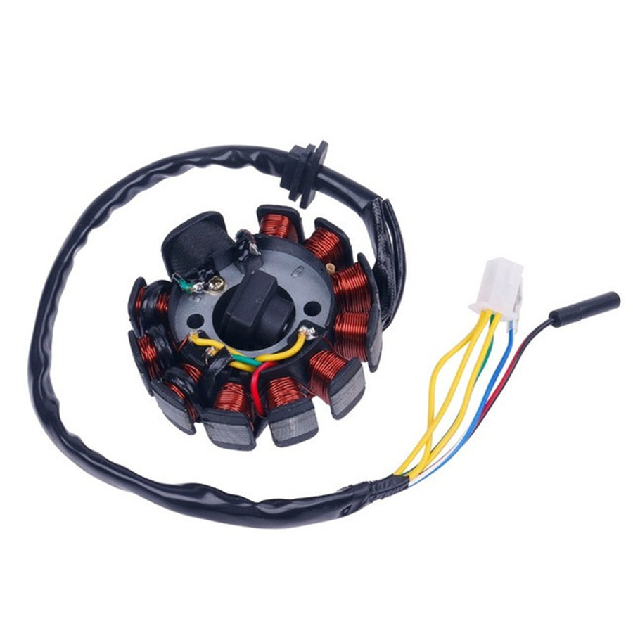 125cc 150cc 11 coil Magneto Alternator Stator for GY6 Chinese Scooter ...