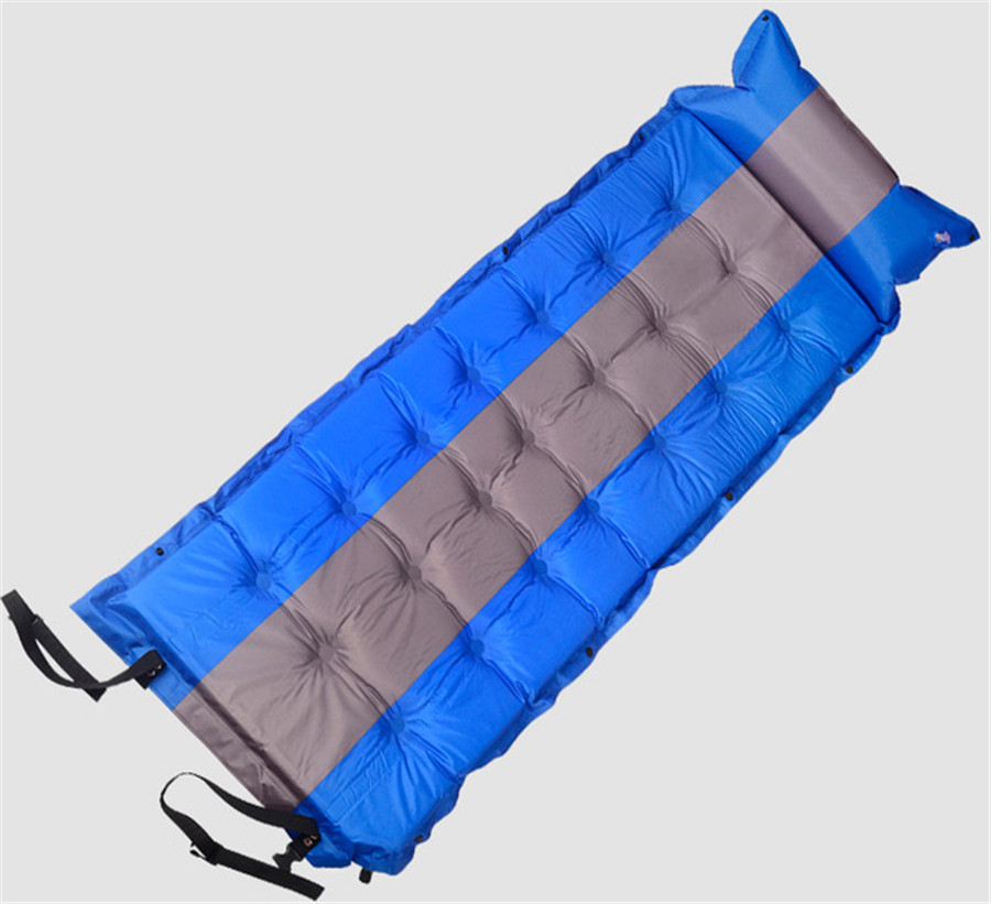 PVC Blue Ash 5CM Moisture-proof Pad Outdoor Mat Car Travel Bed Air Universal