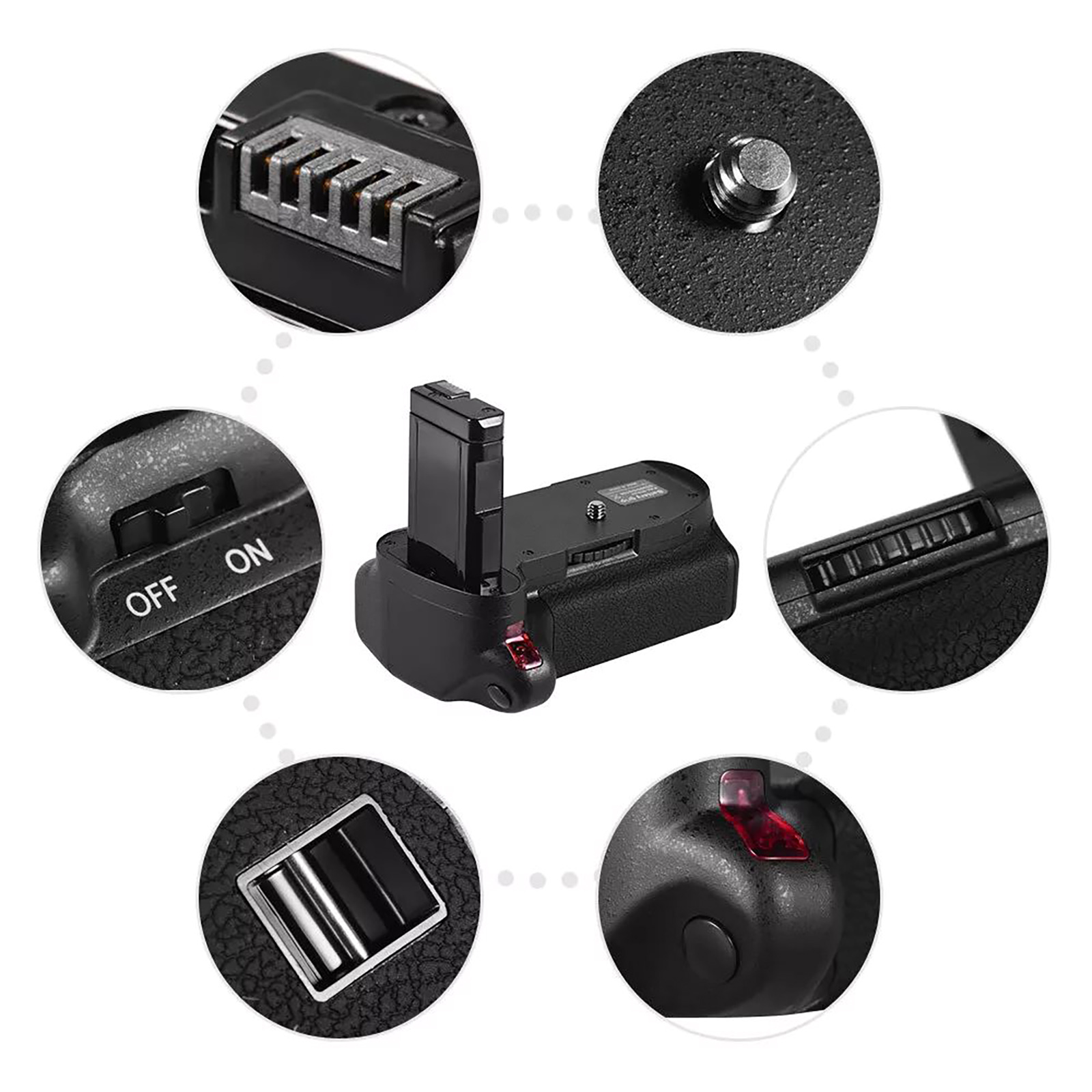 MB-D5100 Battery Grip for Nikon D5100 D5200 Battery Pack Grip