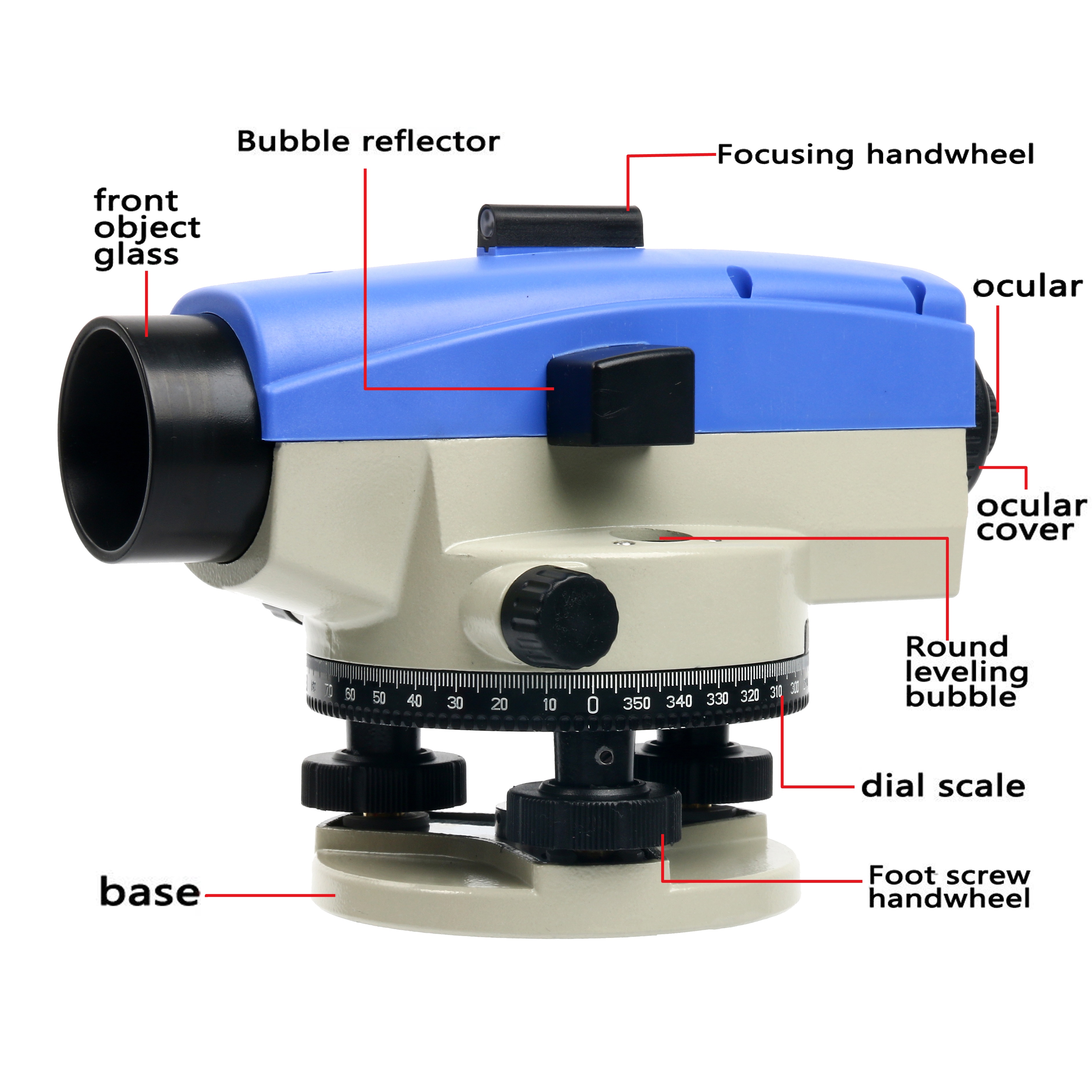 32x Optical Auto Level SelfLeveling Tool for Builders & Contractors