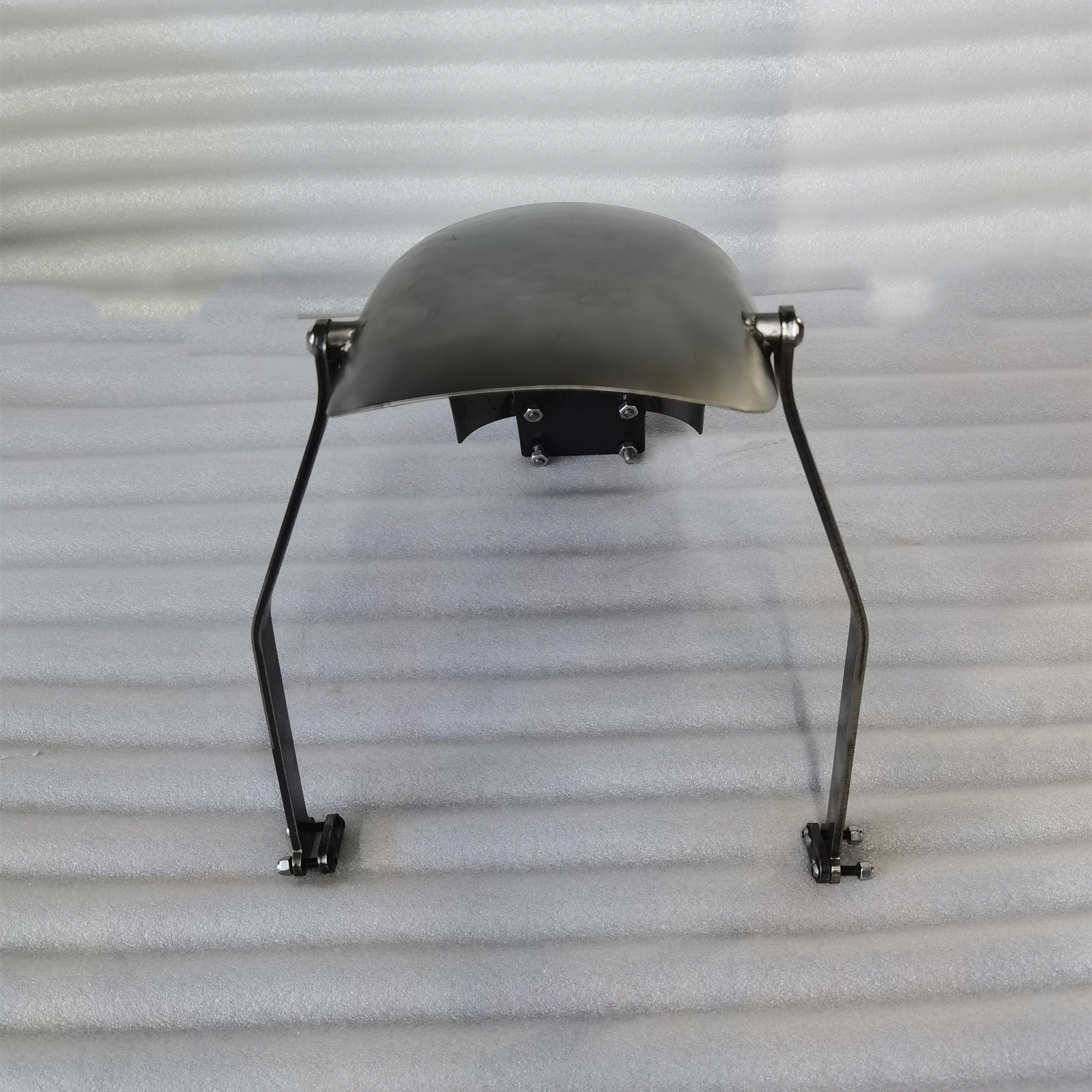 Motorcycle Modified Silvery Steel Plate Rear Fender For Honda