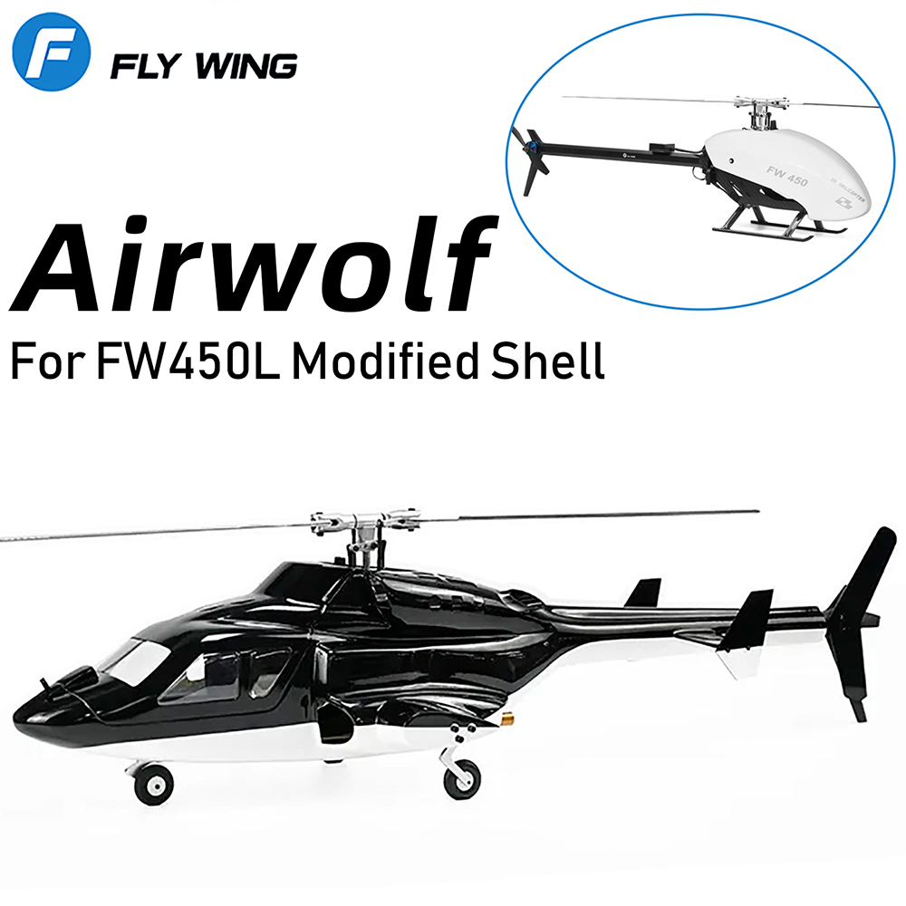 Fly Wing FW450L Helicopter Fuselage Simulation Body Shells for