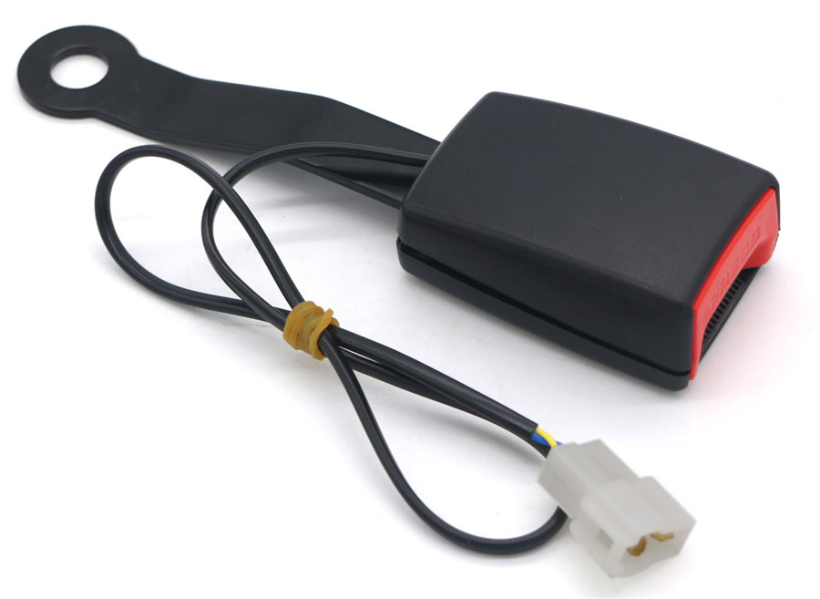 Black 7/8'' Camlock Car Front Seat Belt Buckle Socket Plug Connector