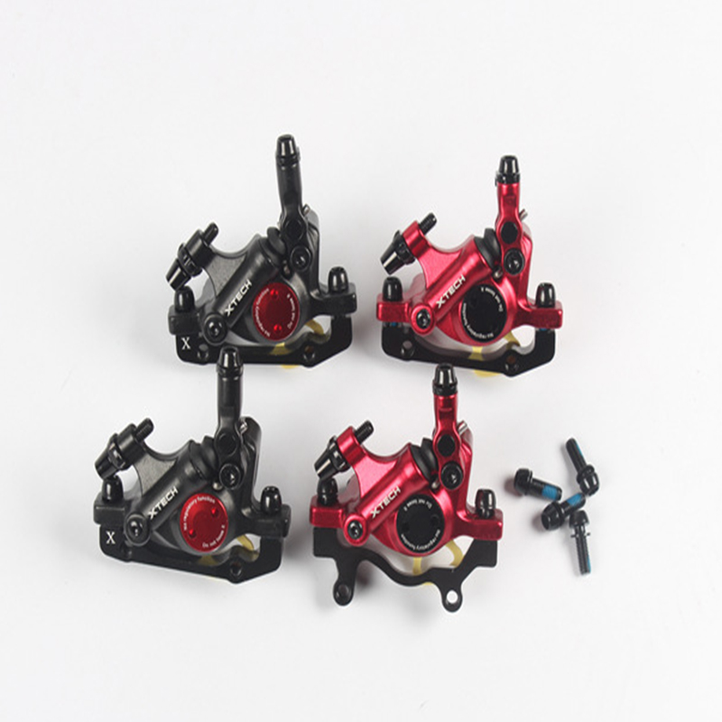 XTECH MTB Road XC Bike Hydraulic Disc Brakes Calipers Front Rear Mechanical pull