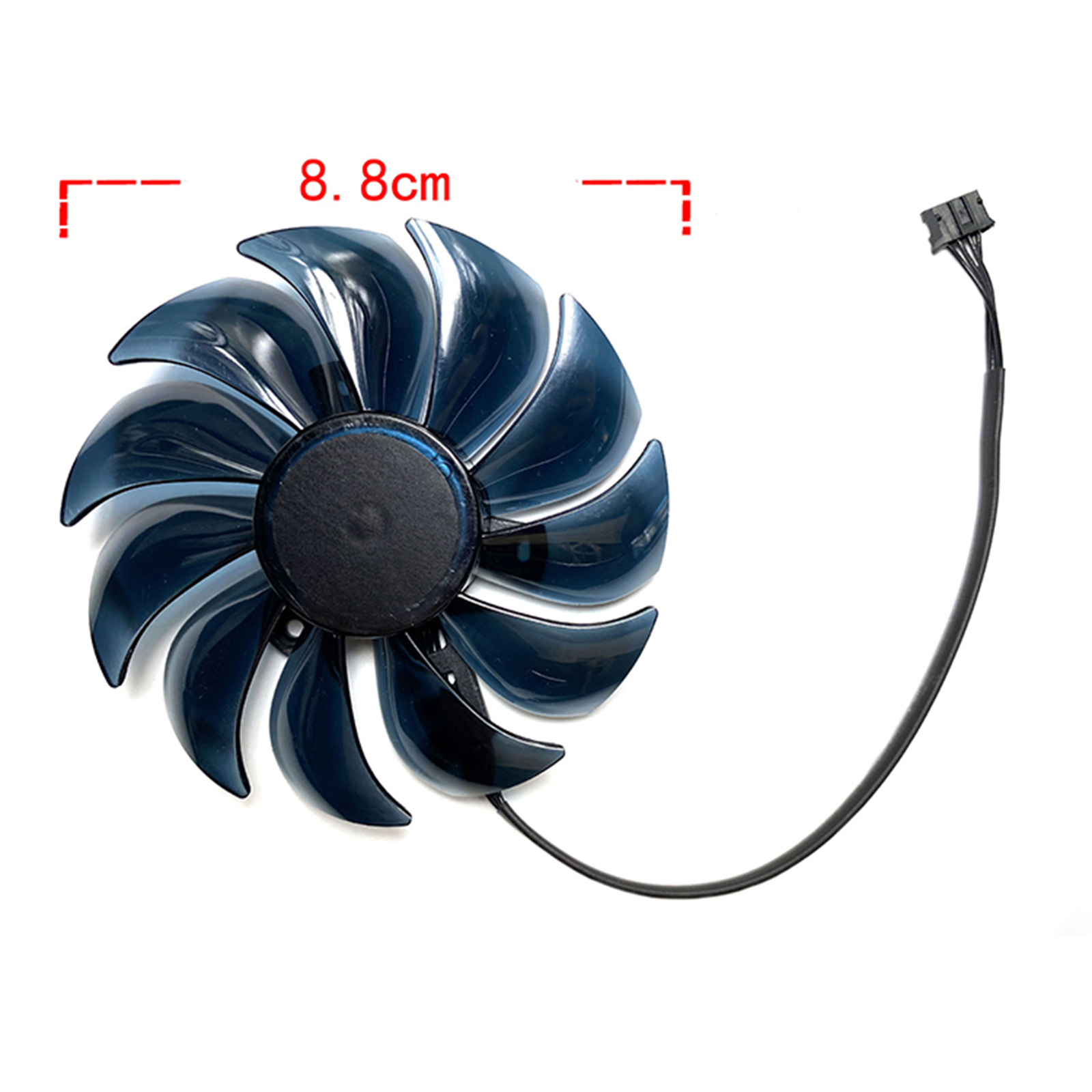 Replacement EM-New Single Fan Graphics Card Cooling Fan for HP