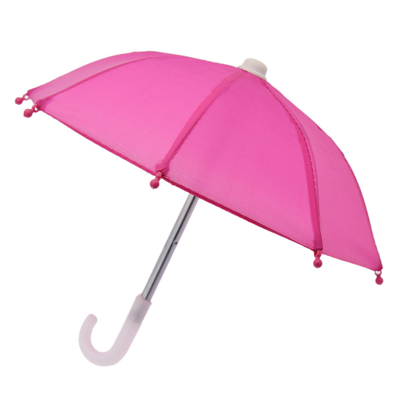 Doll Umbrella 18" Beautiful Girl Multicolor DIY Doll Accessories New