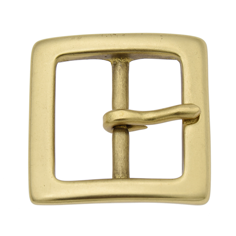 1x Polished Solid Brass Belt Buckle For 1.5inch Wide Belt Replacement