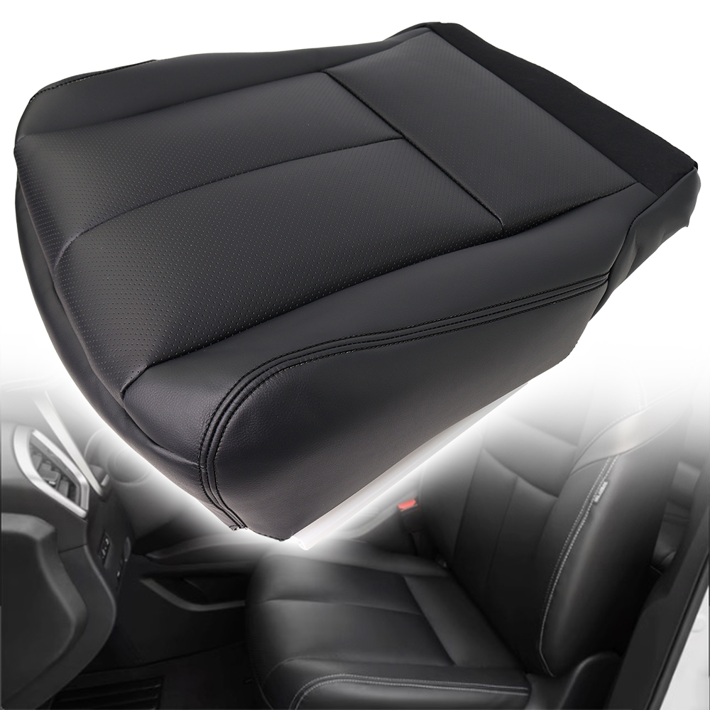 thumbnail image 2 of ARTIBY Seat Covers Full Set Fit For Nissan Murano 2004-2025, Breathable And Comfortable Leather Car Seat Cover, Deluxe Waterproof Cushion Cover Auto Interior Accessories (Black Brown 2 of 11