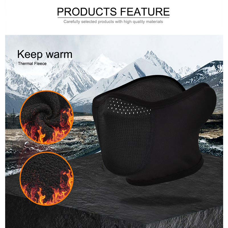 WOSAWE Thermal Fleece Face Mask – Windproof Balaclava For Motorcycle, Skiing & Winter Sports 13 thumbnail image