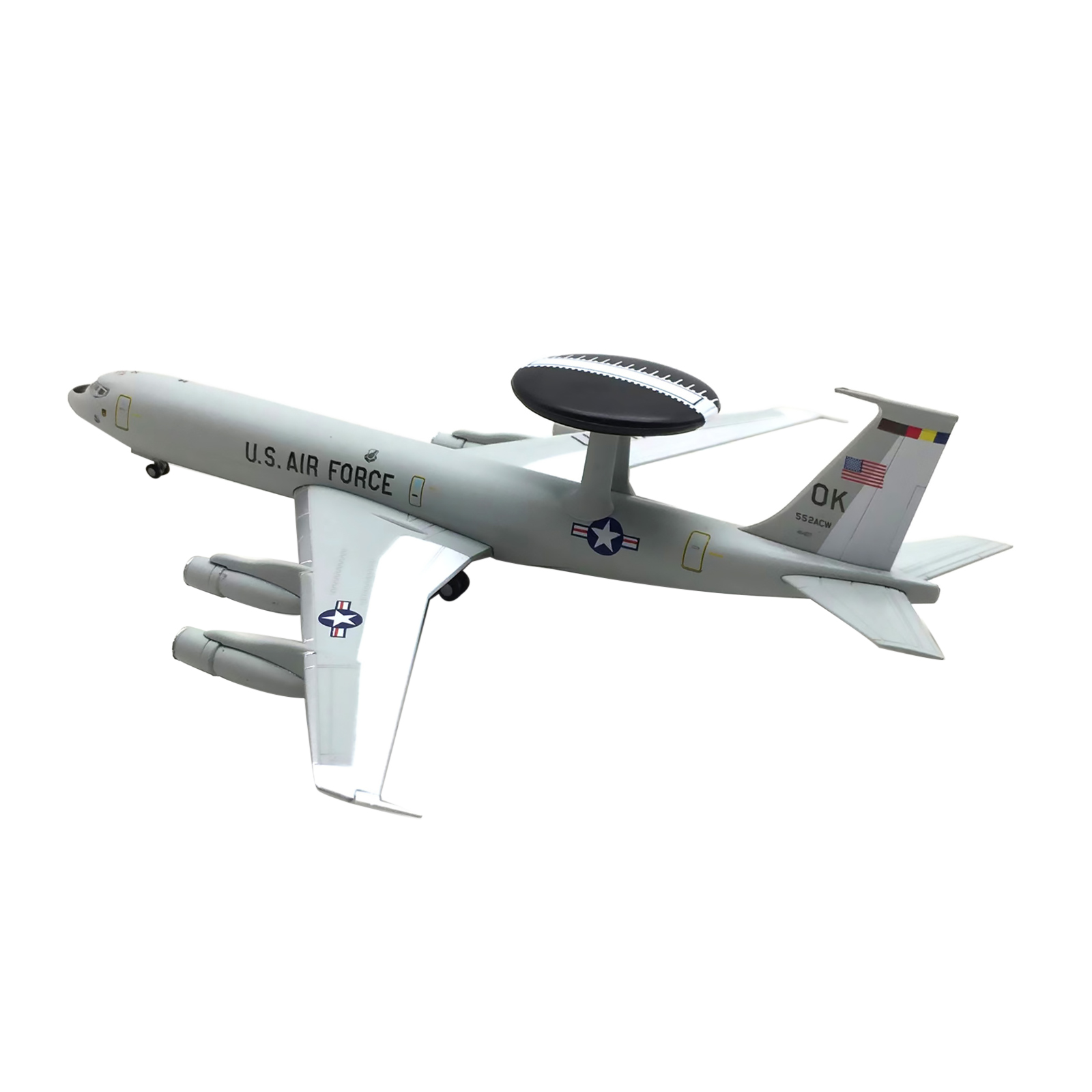 1/200 Scale US E-3 E3 Sentry AWACS Aircraft Model Plane Souvenir