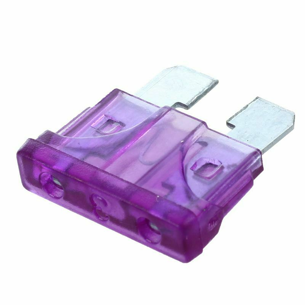 50PCS Purple Car Blade Fuse 3A 3AMP Auto Fuses eBay