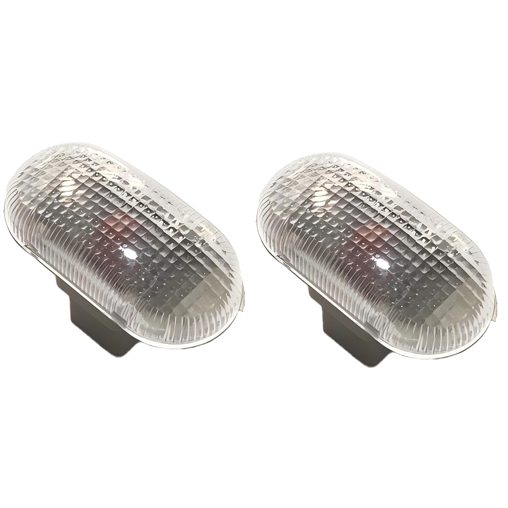 2pcs Clear For Suzuki Grand Vitara 04-10 Front Side Marker