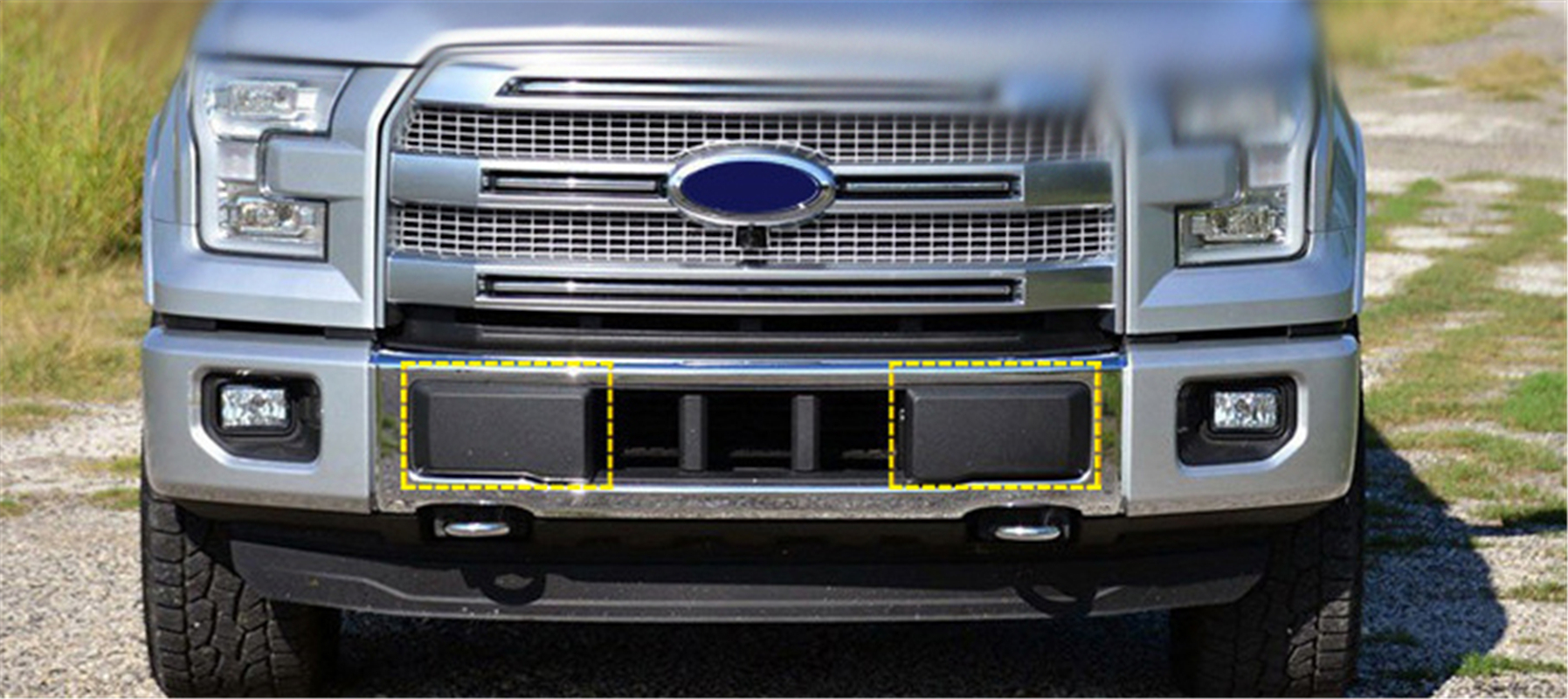 Ford F150 Front Bumper Plastic