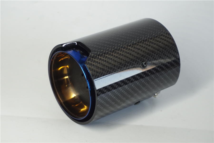 1PCS Car Real Carbon Fiber Exhaust tip For BMW 1234 M ...