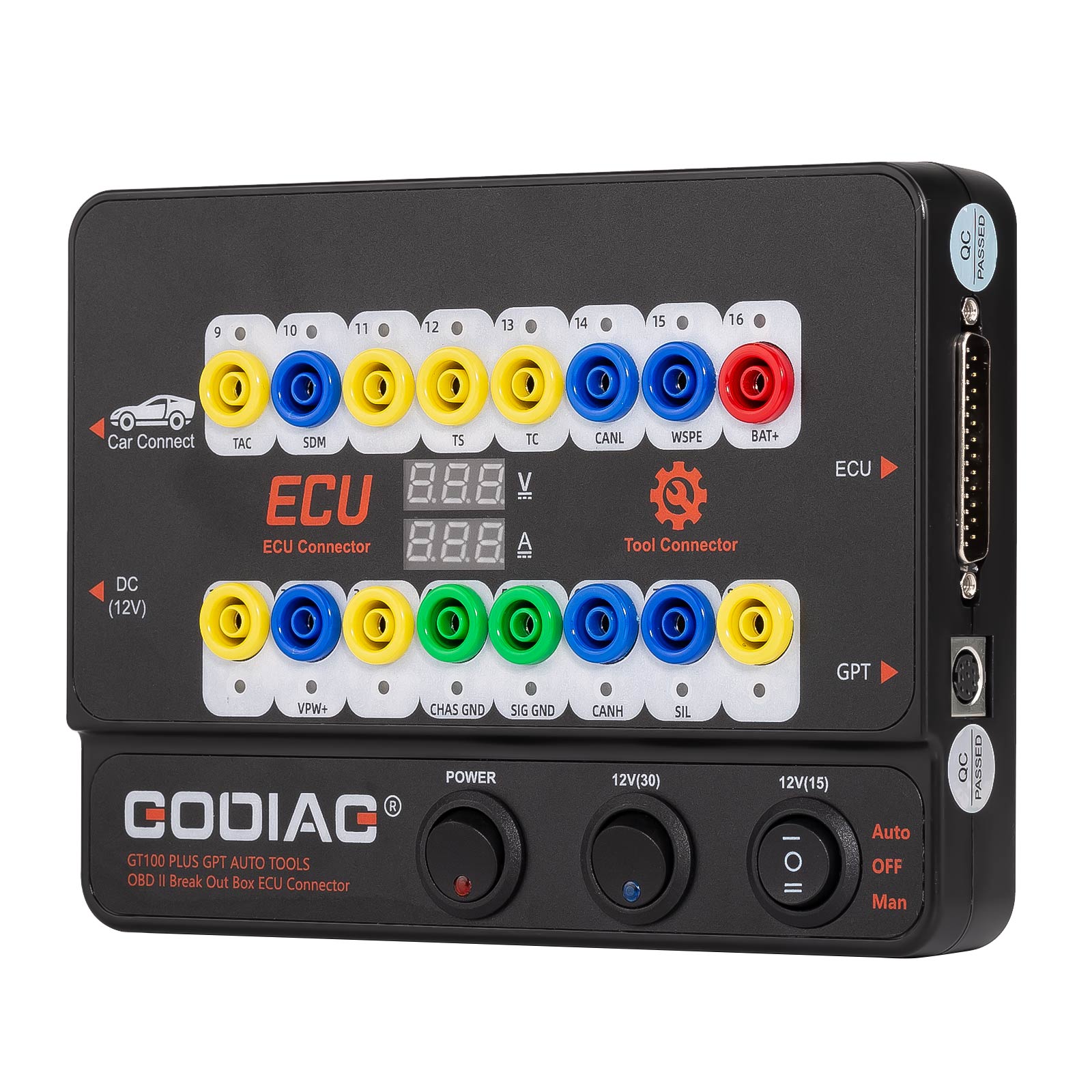 GODIAG GT100 PLUS GPT ENET DOIP AUTO TOOLS OBD2 Break Out Box E-CU
