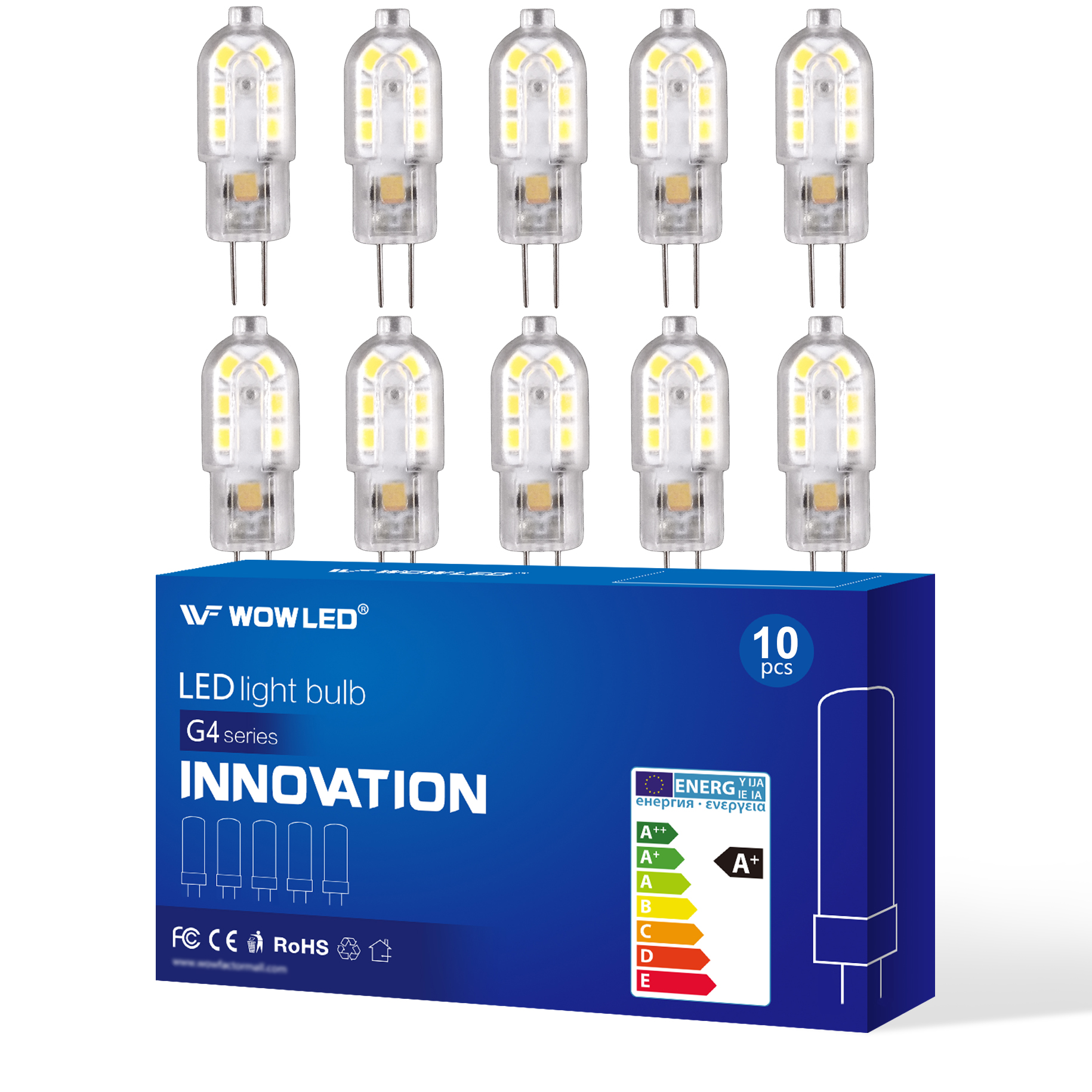 Wow 10 Pcs G4 Capsule Led Light Bulb Equivalent To 20w Halogen Wow 10 Pcs G4 Capsule Led Light Bulb