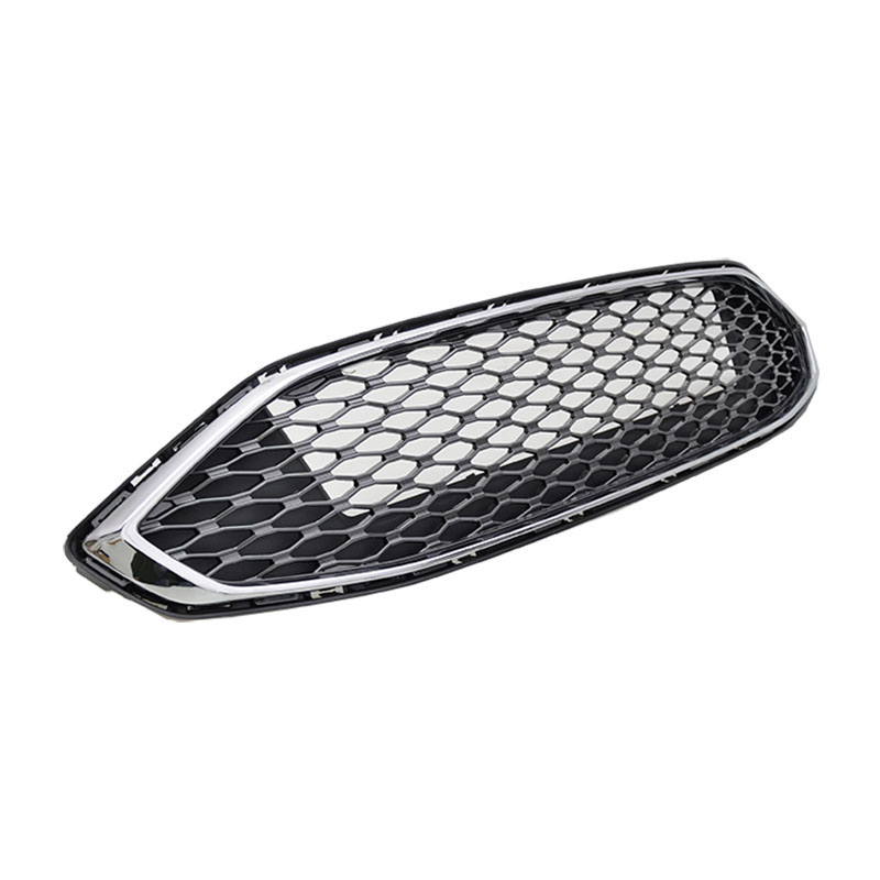 Front bumper Black Chrome honeycomb Grille for 2017-2018 Ford Fusion ...