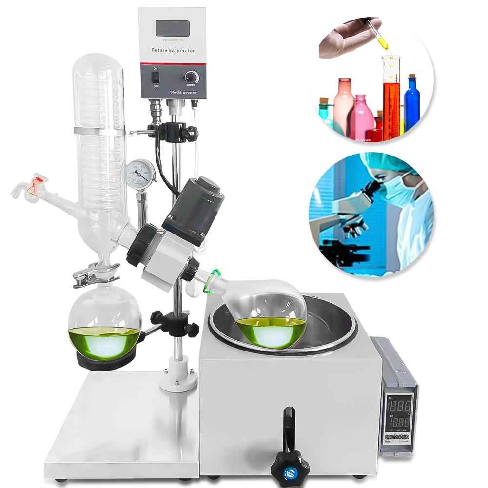 2L Lab Rotary Evaporator & 2L Evaporation Flask & 1L Collecting Bottle eBay