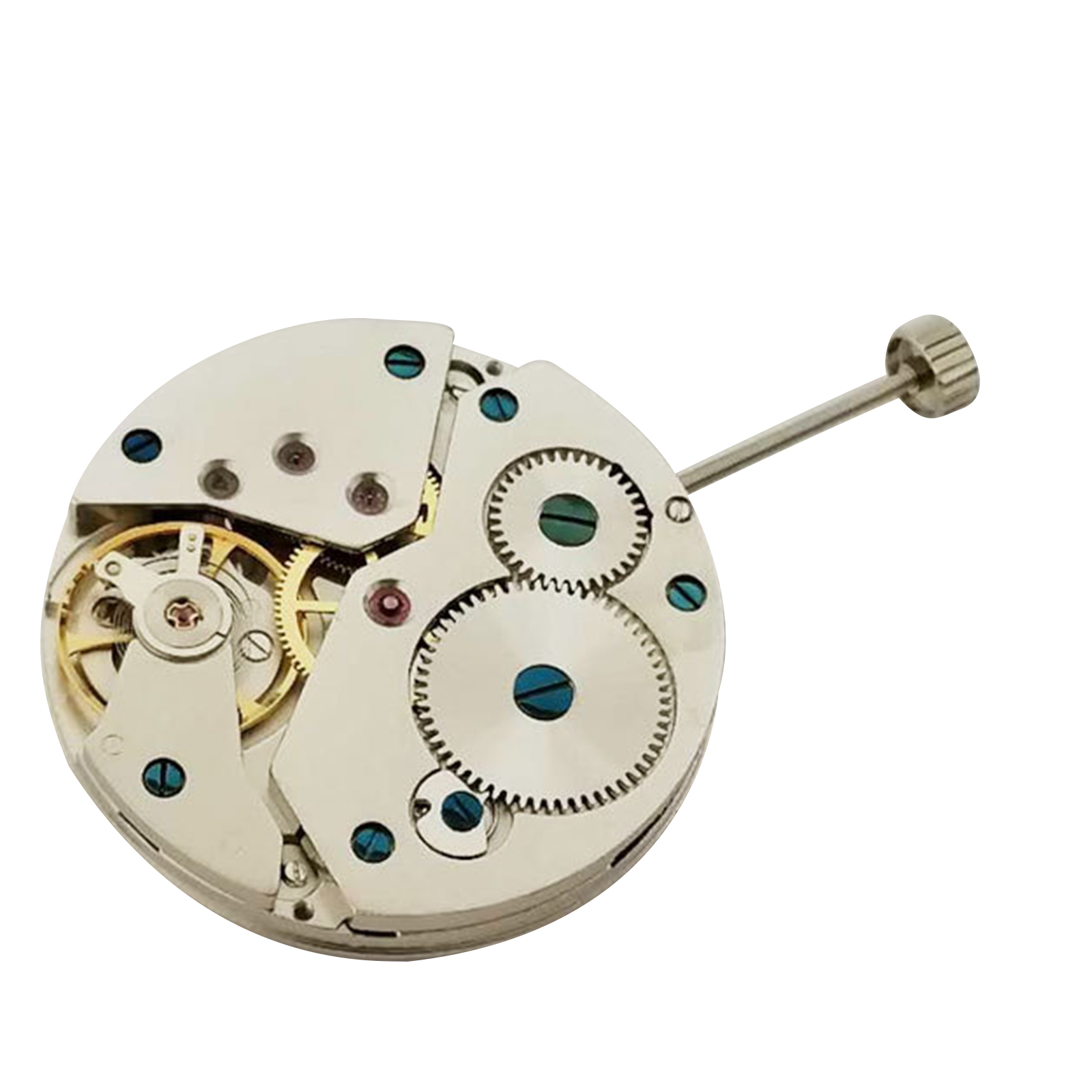 17-Jewel 2-Hand Mechanical Hand Winding Watch Movement For Tianjin