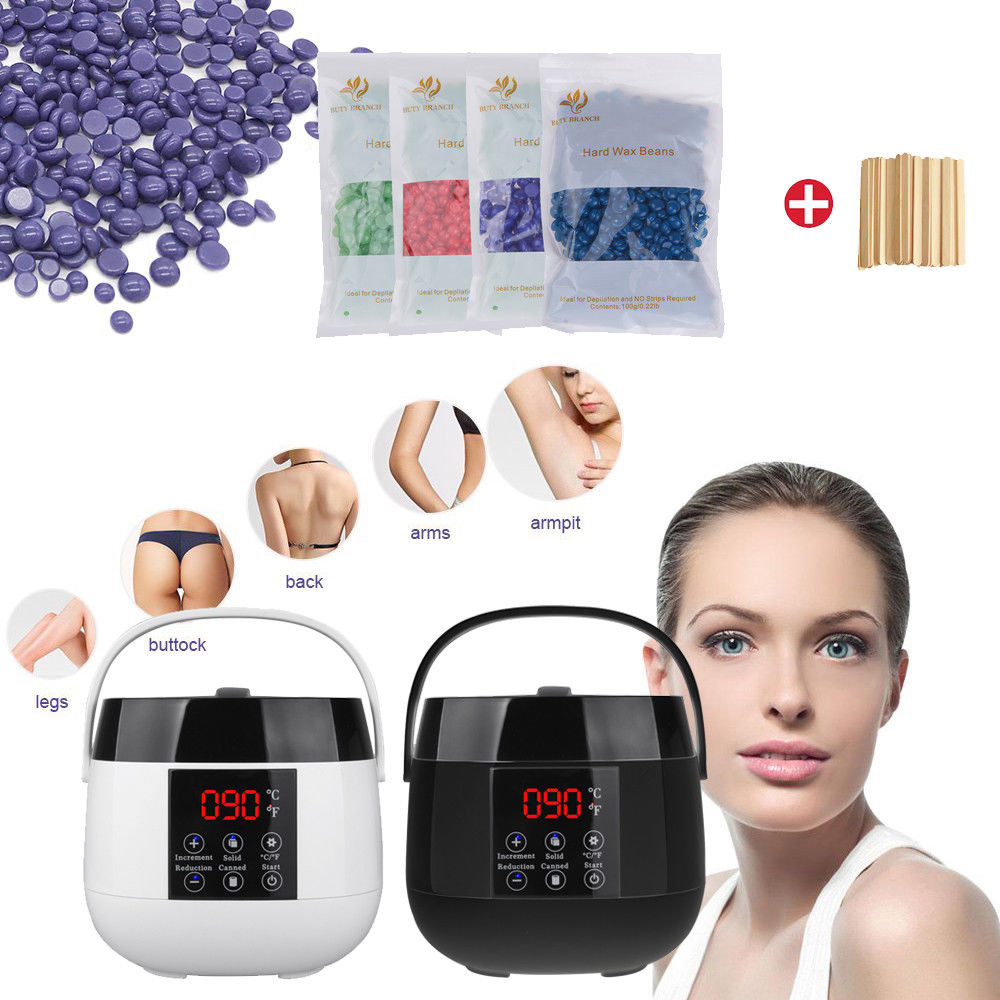 Waxing Warmer Hard Wax Beans Smart Heater Pot Depilator Hair