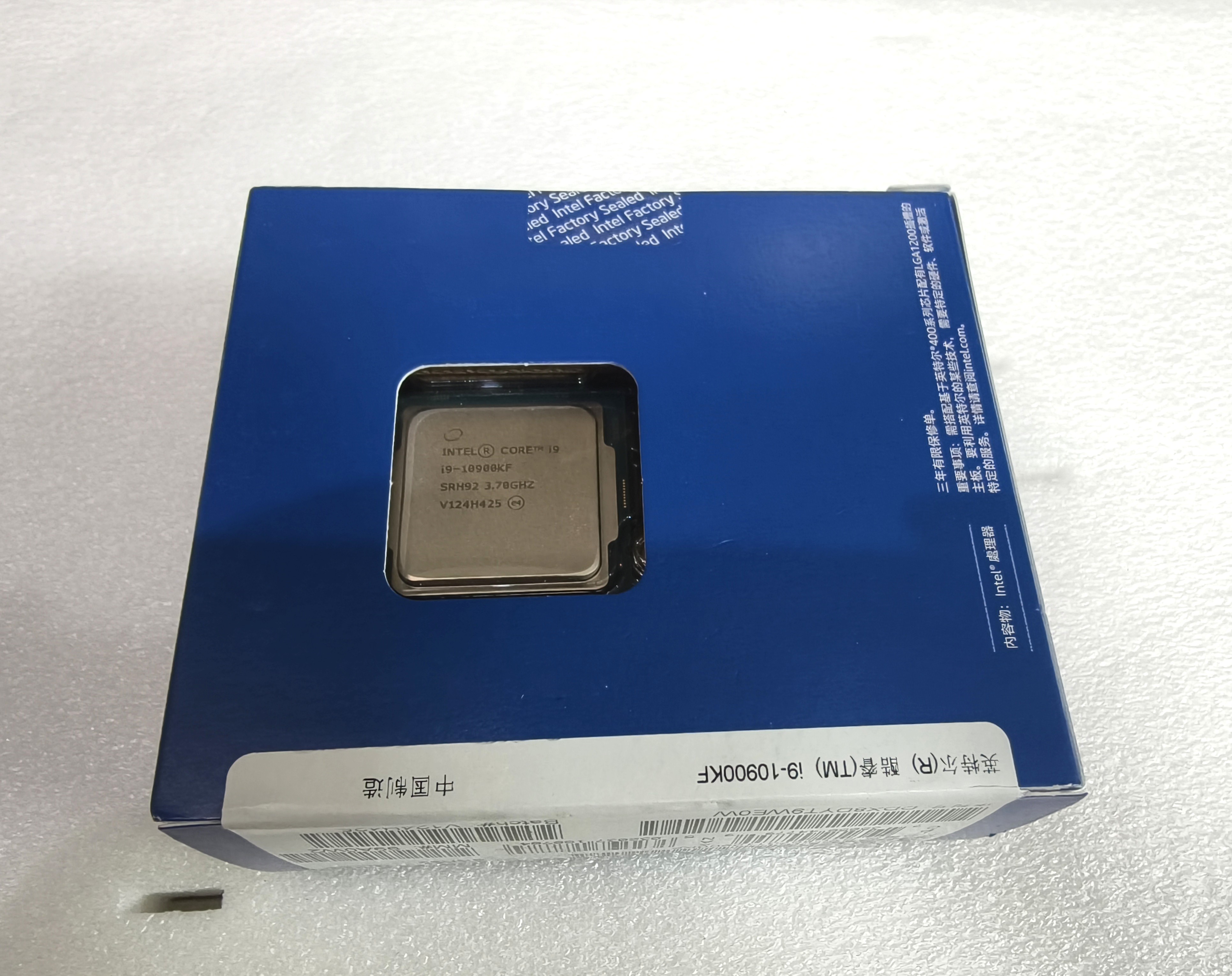 Original New Intel Core i9-10900KF Desktop Processor 10 Cores 20