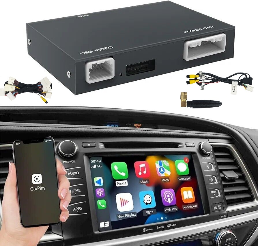 トヨタ（2014〜2019年）向けのCarPlay/Android Auto Wireless Carplay/Android Auto Adapter for Toyota with