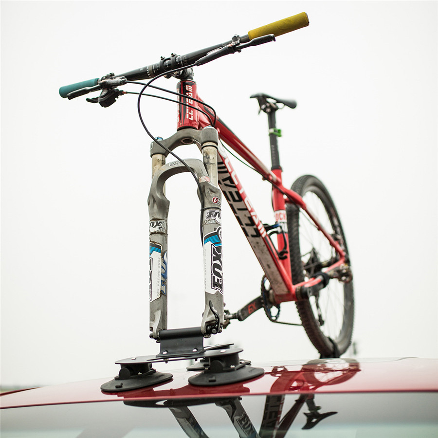 2018 Bicycle Carrier Frame Rack Roof-Top Suction Quick Installation Sucker