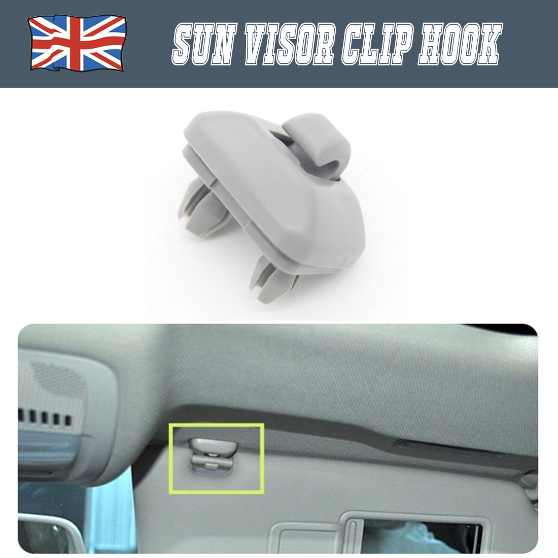 2013 audi q5 sun visor clip