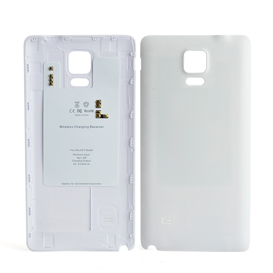 For Samsung Galaxy Note 4 N9100 Qi Wireless Charger Charging Receiver Back Cover | eBay